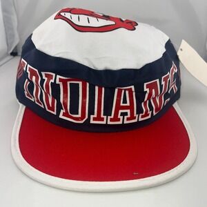 Vintage Cleveland Indians Hat Chief Wahoo MLB Painter Cap Twins Enterprise NEW